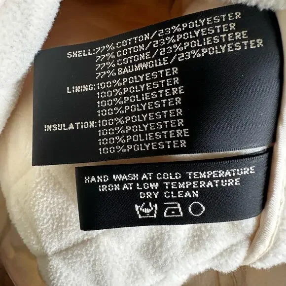 Ralph Lauren Black Label Blush Pink Quilted Fleece Lined Jacket - Picture 9 of 9